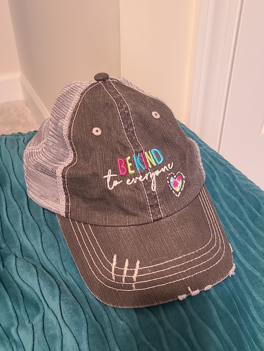 Pocketbrand Be Kind Baseball Adjustable Hat